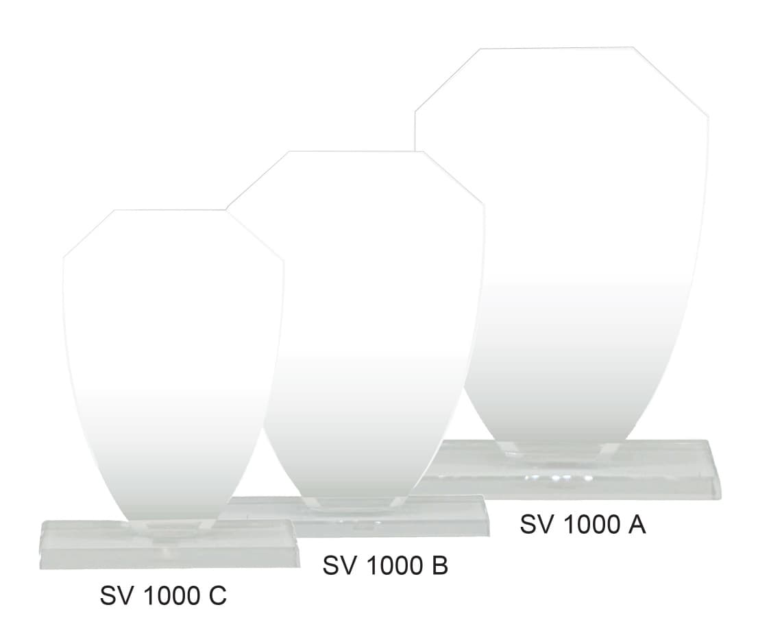 Isley Crystal Plaque · Product view