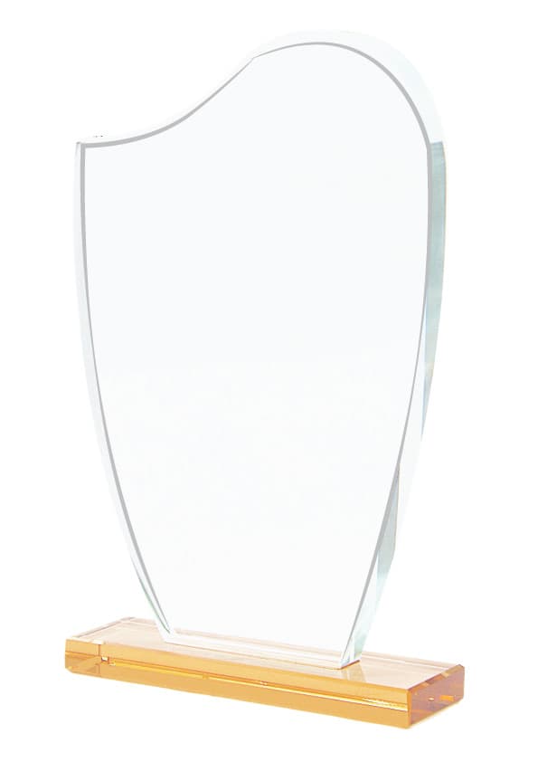 Tyrell Bamboo Crystal Plaque · Product view