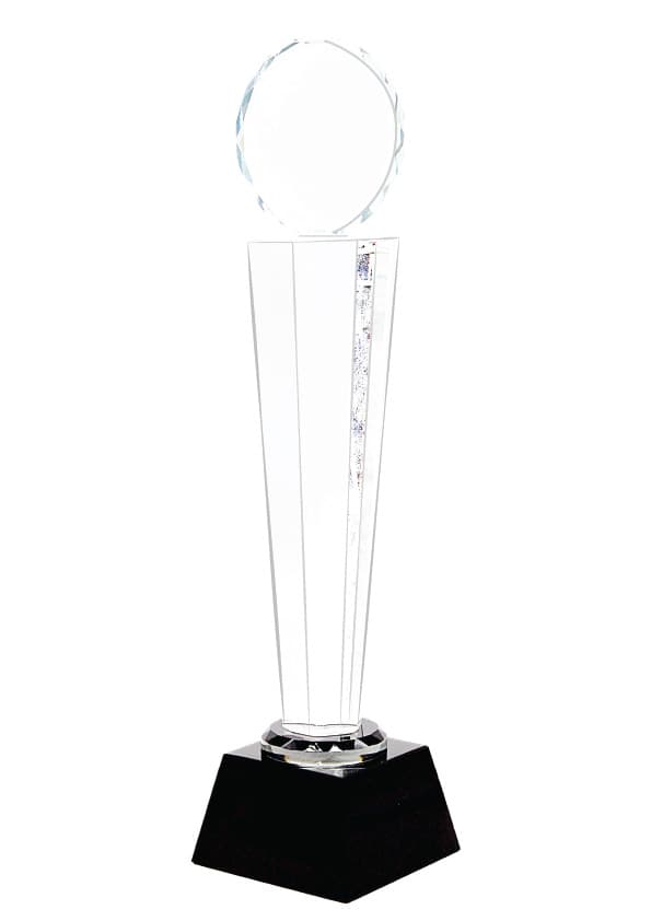 Folio Crystal Plaque · Product view