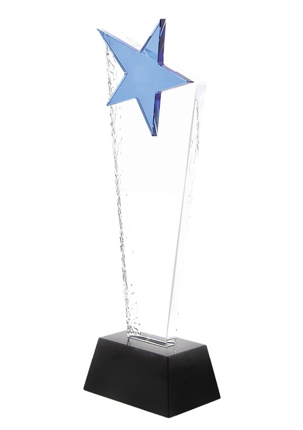 Fidel Crystal Plaque · Product view