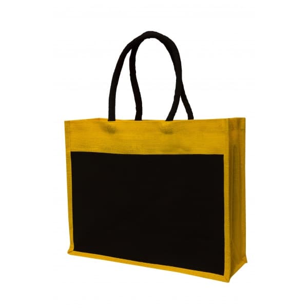 Tresford Jute Bag · Yellow · colour reference