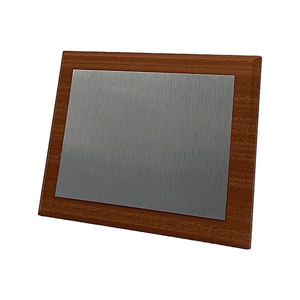 Clayton Wooden Plate Plaque