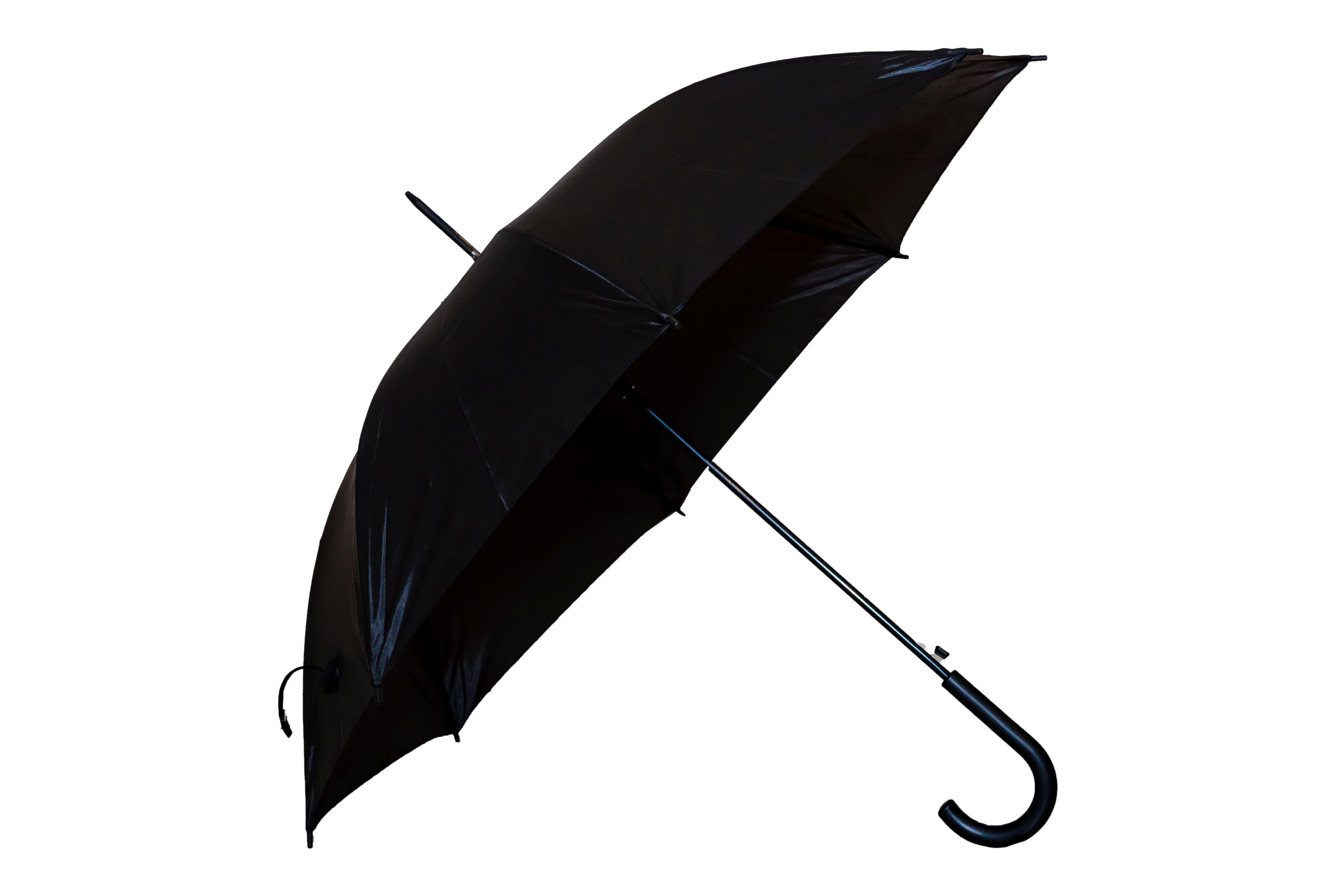 Sable Polyester Solid Fabric Umbrella · Product view