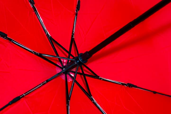 Pongee Solid Fabric Umbrella · Product view