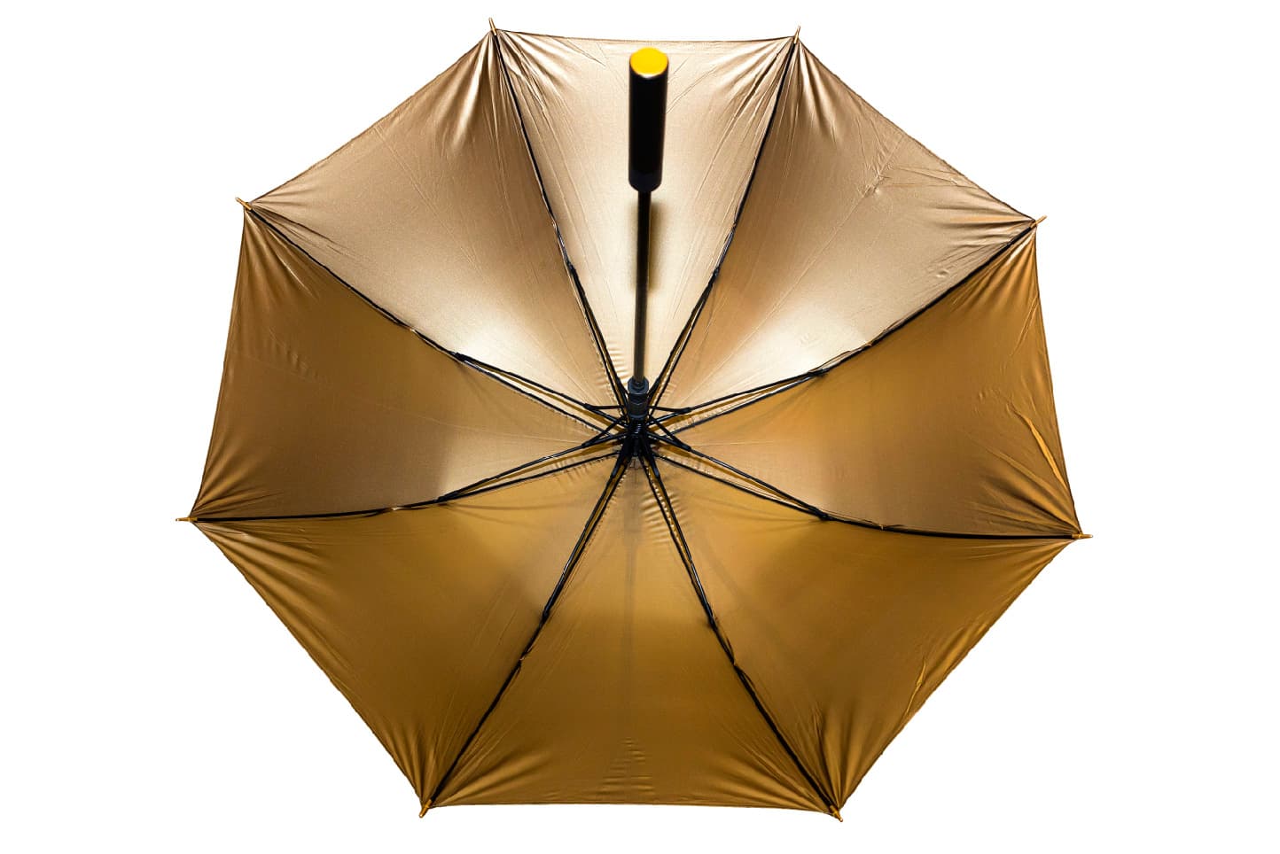 Langford Premium Black Coated Umbrella · Product view