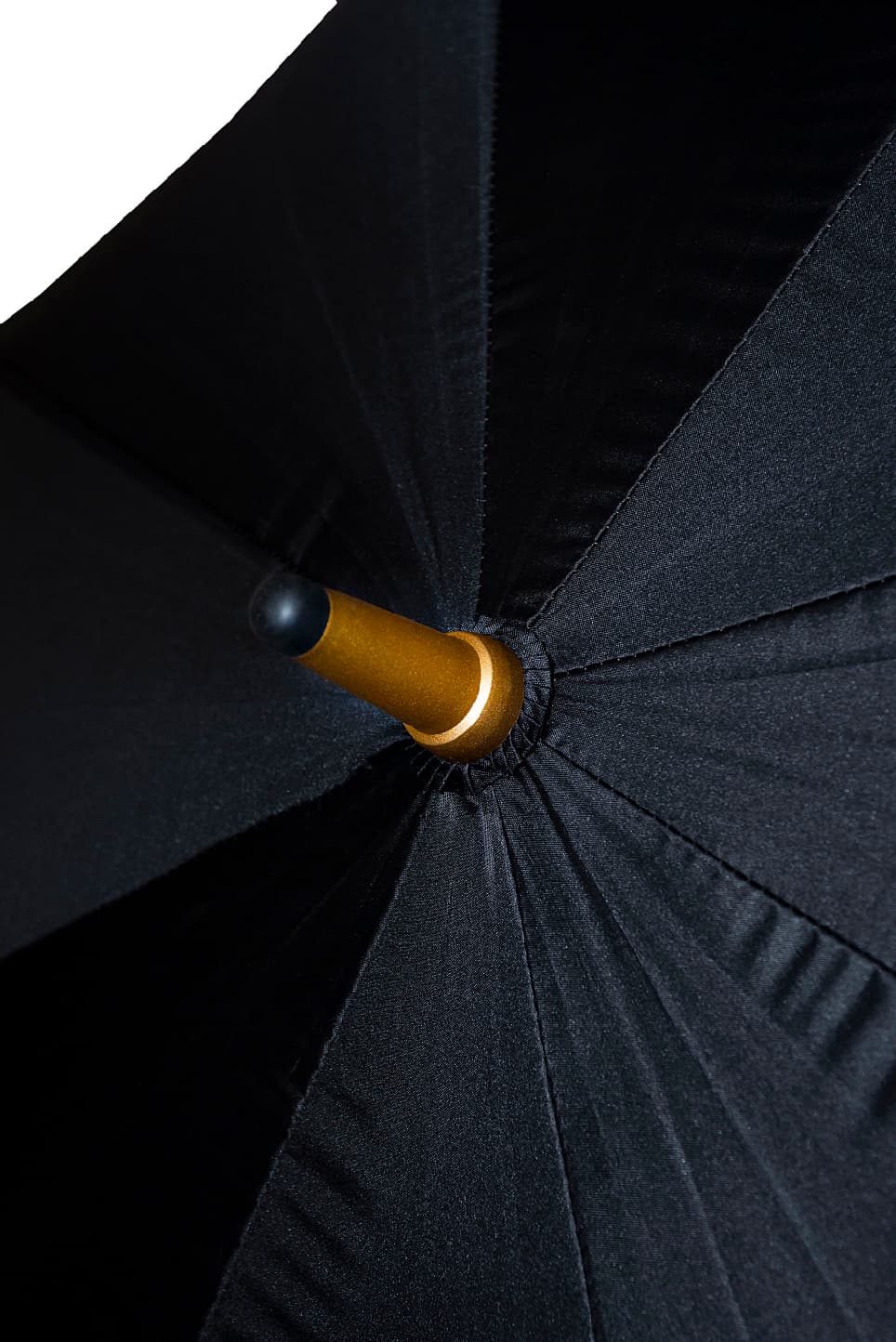 Langford Premium Black Coated Umbrella · Product view