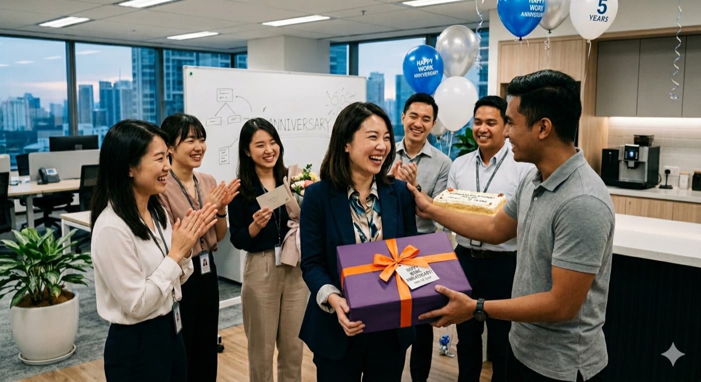 People team gifting programme for employee appreciation