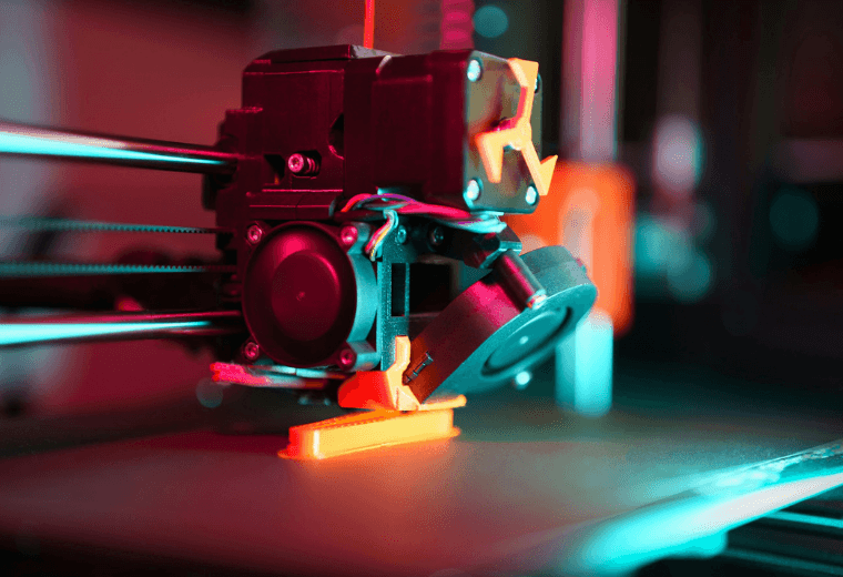 UV printing on a branded product