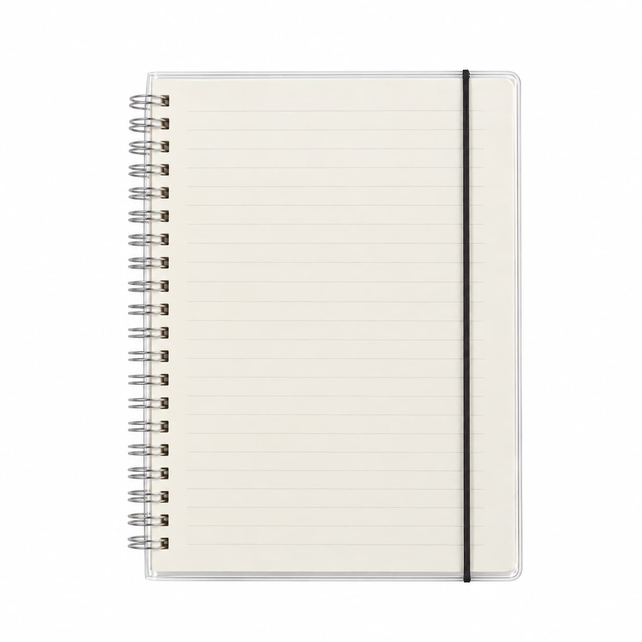 Spiral Transparent Notebook