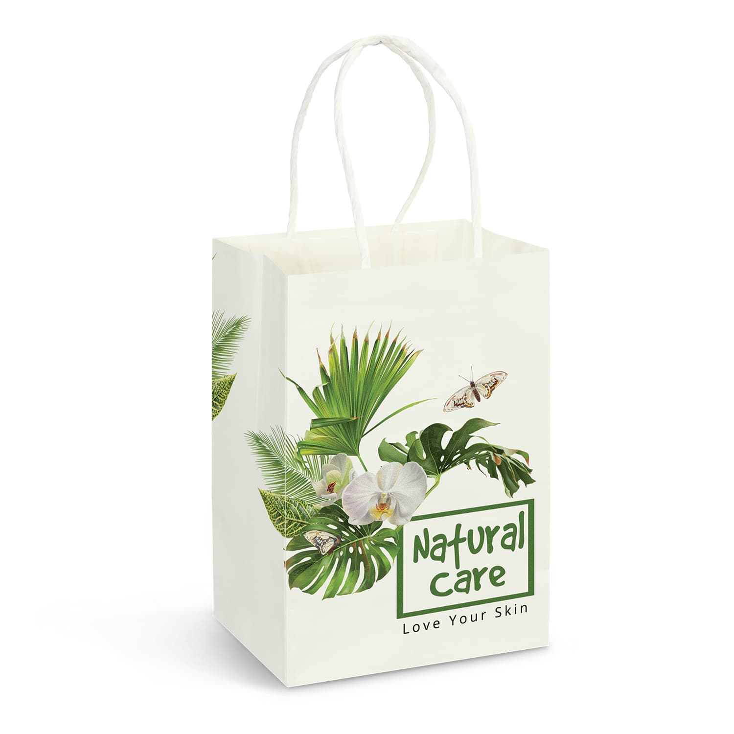 Small Paper Carry Bag Full Colour · Product view