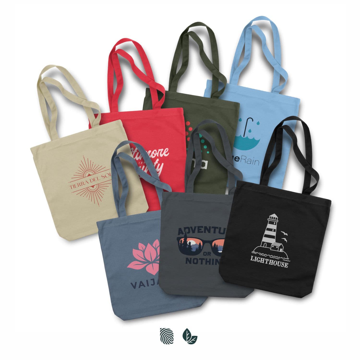 California Canvas Tote Bag 11L