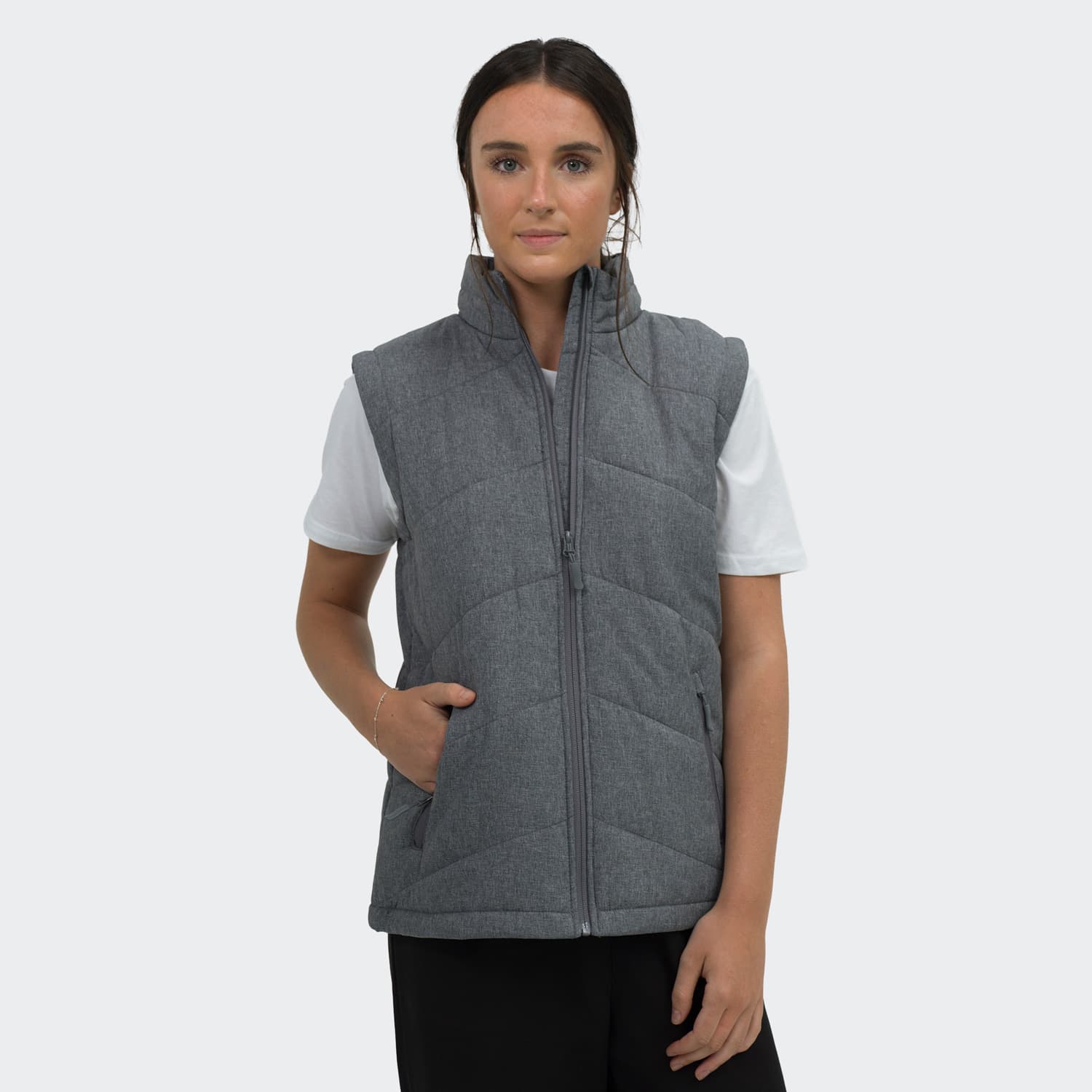 TRENDSWEAR Newport Womens Puffer Vest · Product view