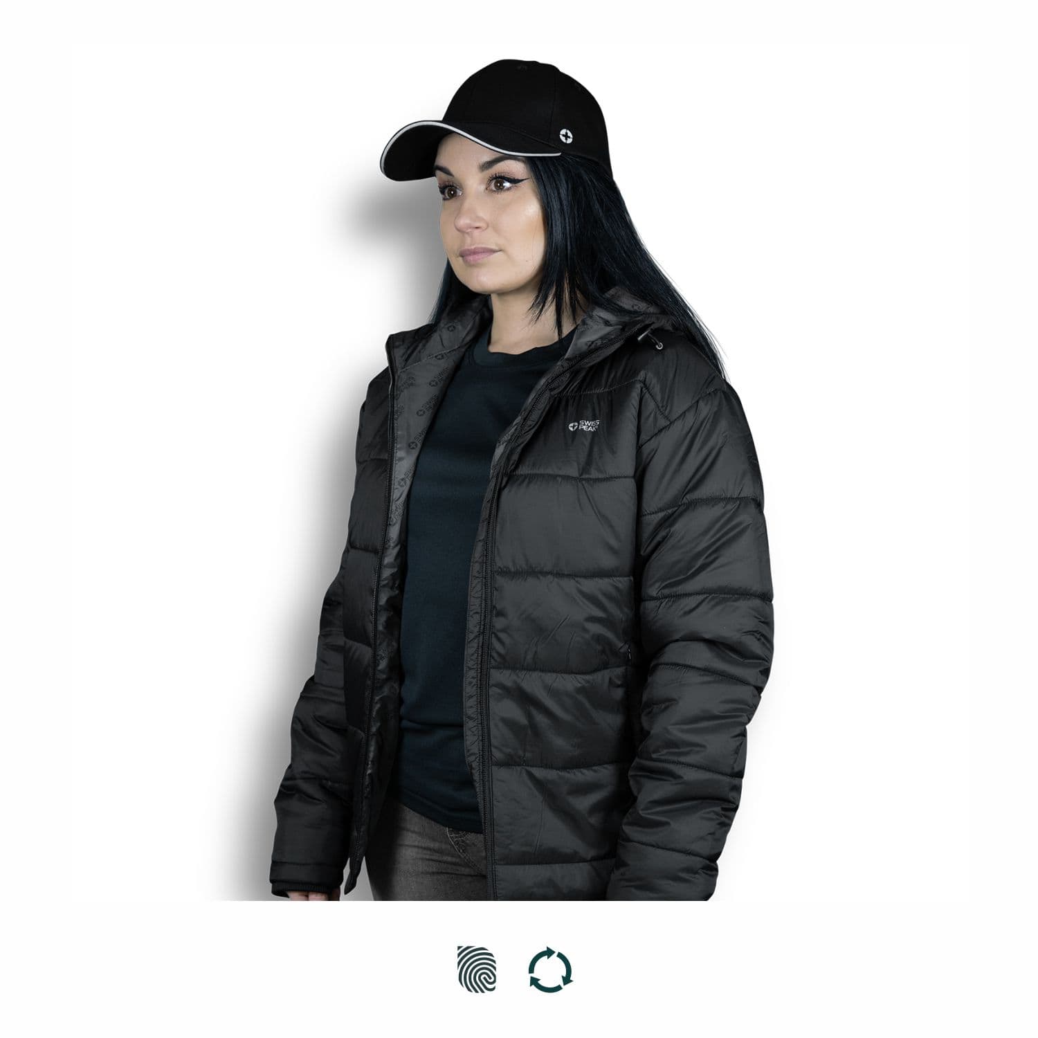 Swiss Peak Urban Puffer Jacket · Product view