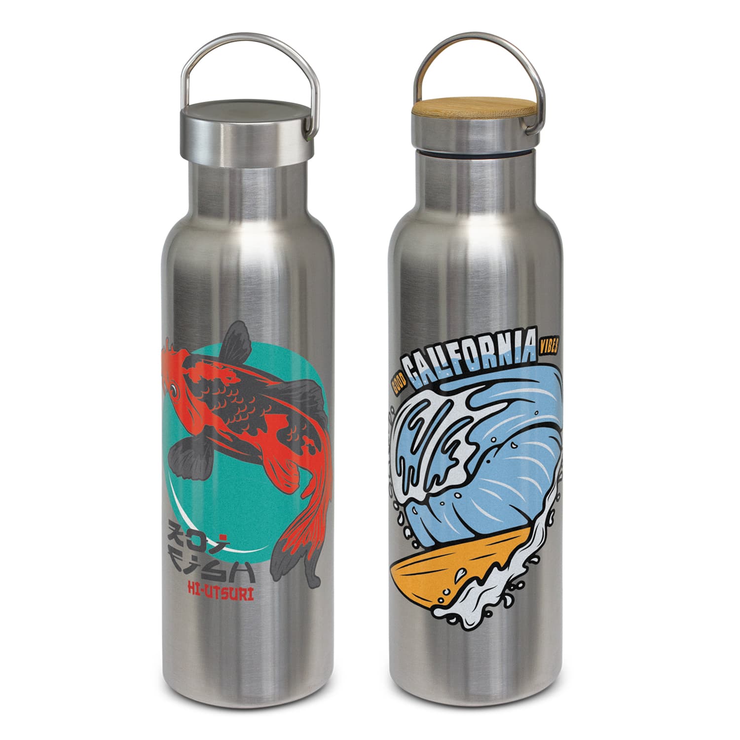 Nomad Deco Vacuum Bottle Stainless 650ml · Product view