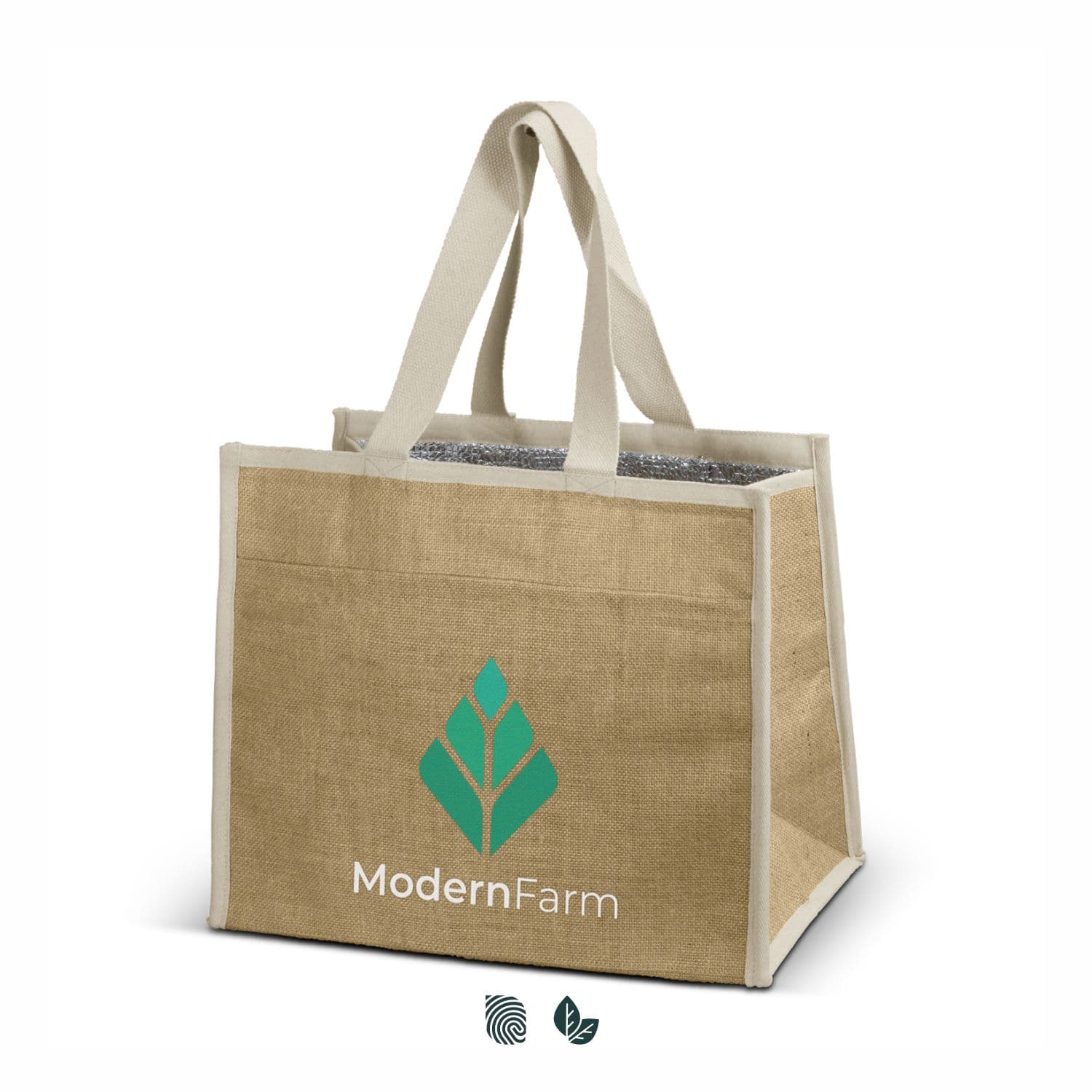 Lumi Jute Cooler Bag 13L · Product view
