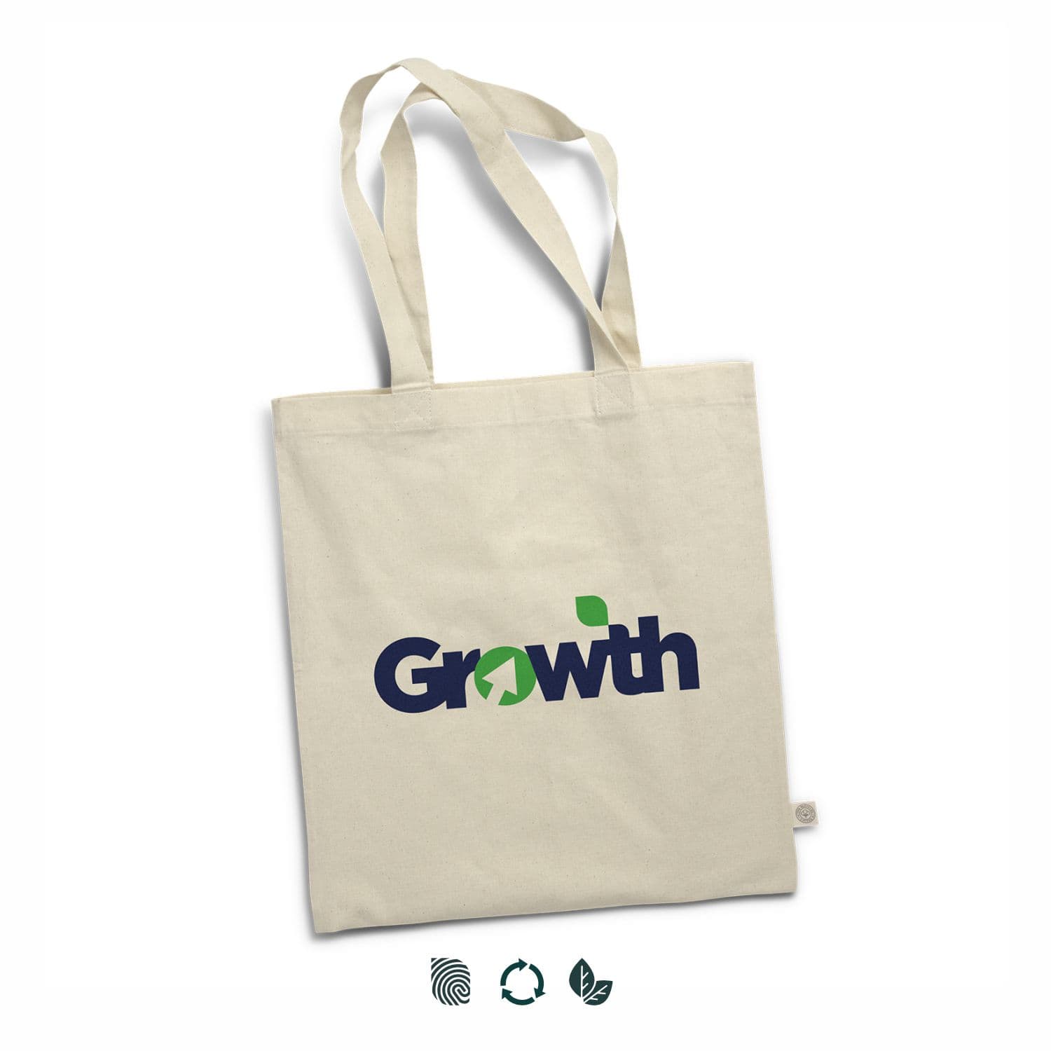 Sonnet Recycled Cotton Tote Bag 1L · Product view