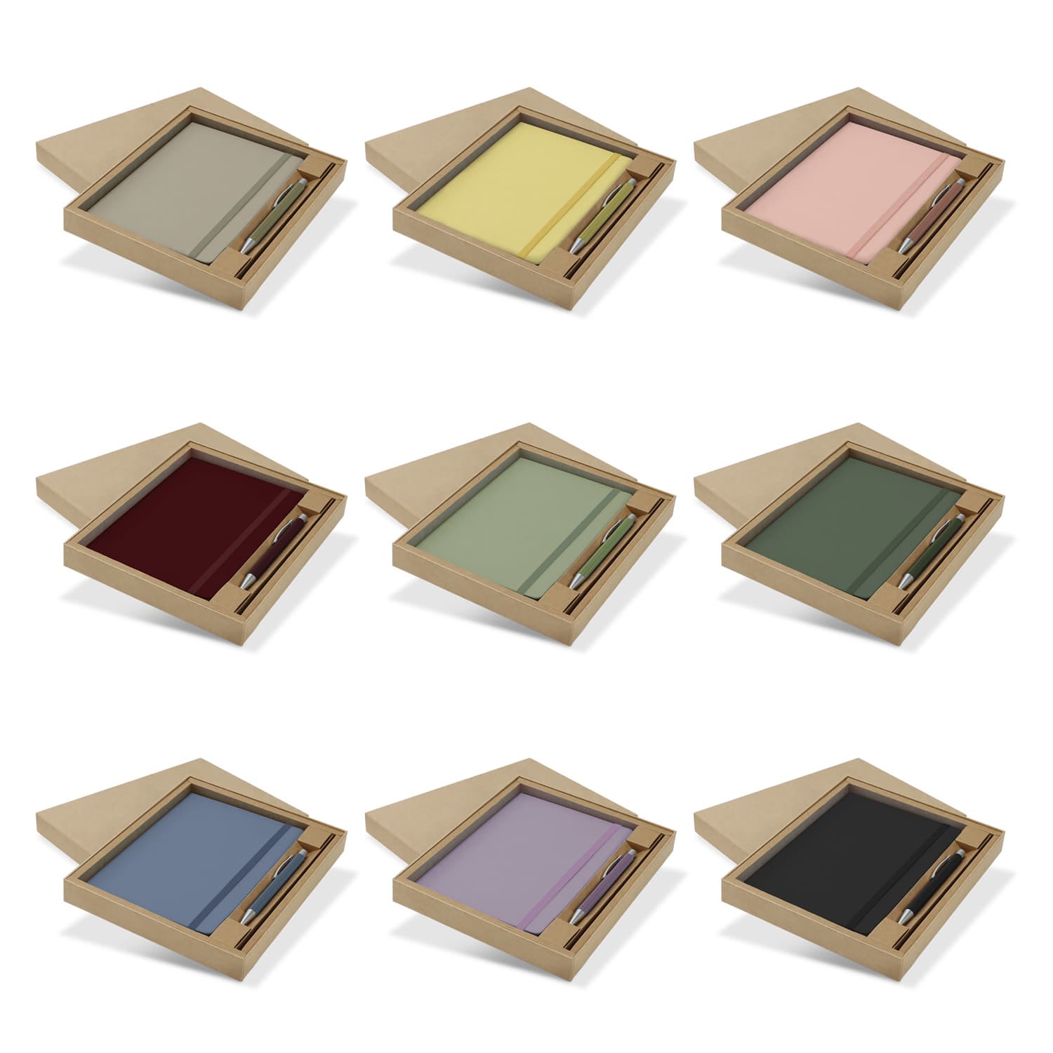 Omega Fashion Notebook And Pen Gift Set · Product view