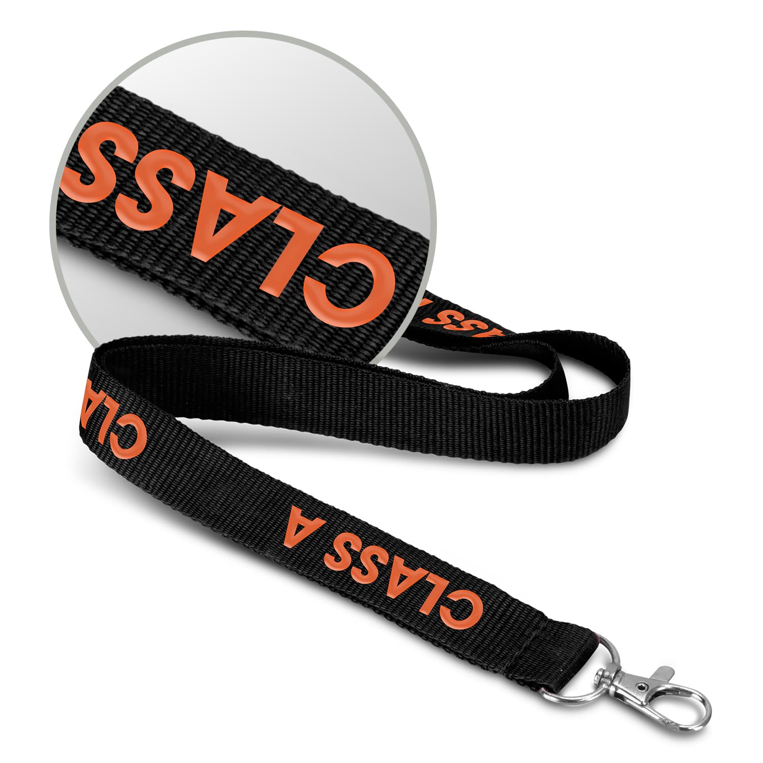 Soft Touch Logo Lanyard · Product view