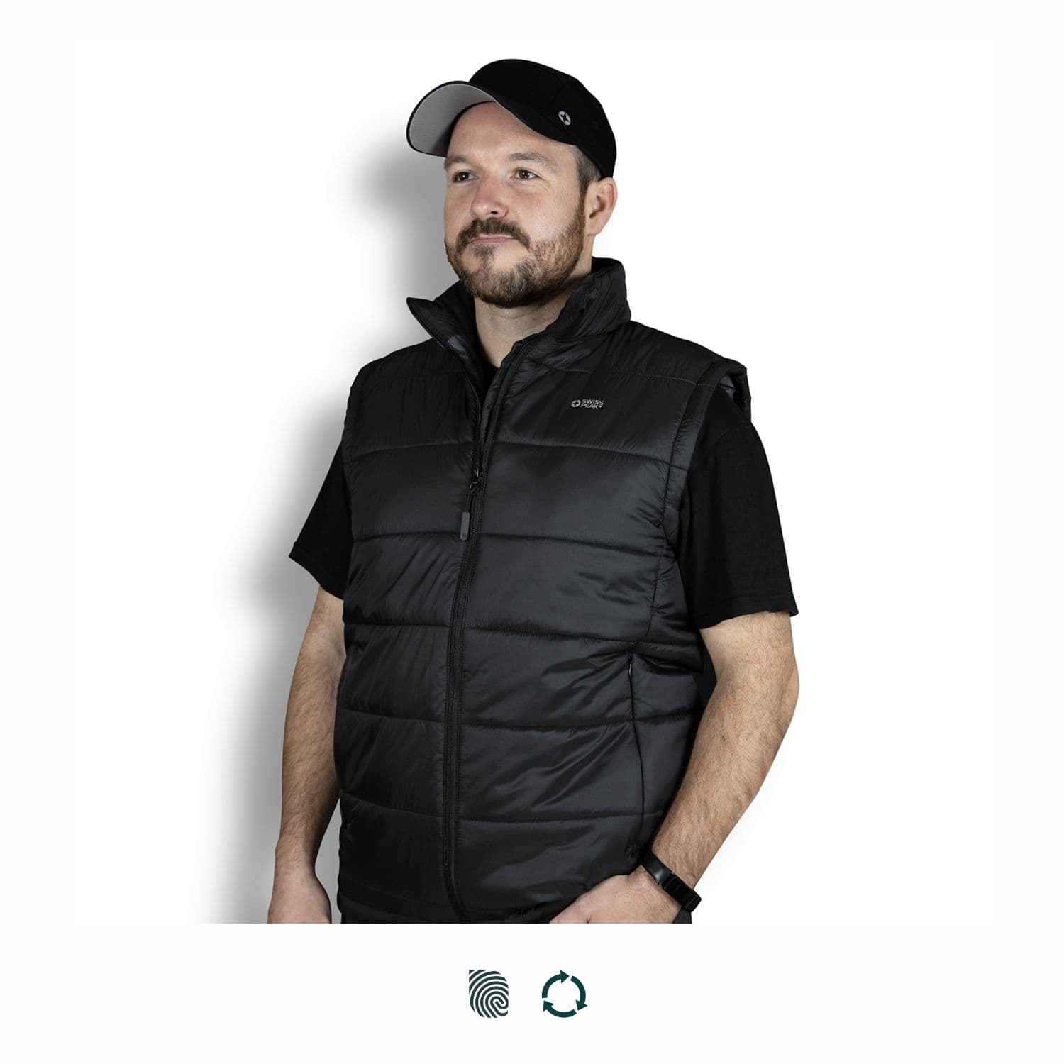 Tenley Swiss Peak Urban Puffer Vest · Product view