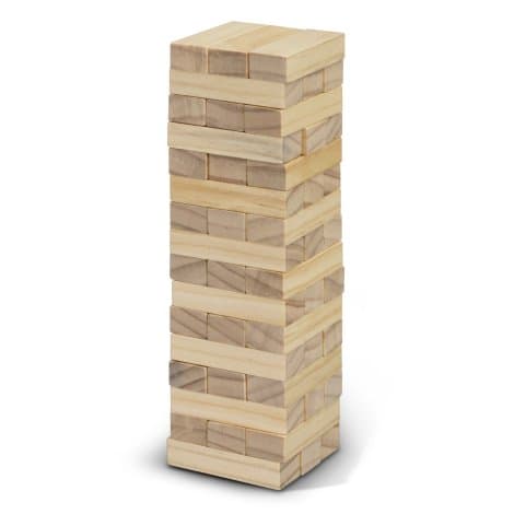 Mini Tumbling Tower · Natural · product view