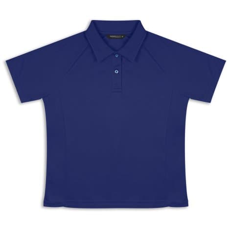 TRENDSWEAR Ace Performance Women's Polo · Black · product view