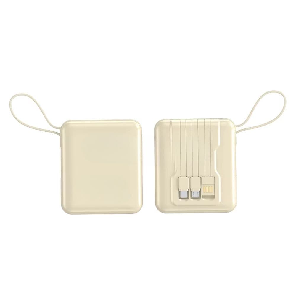 Axis Mini 10000mAh Power Bank with Cables - Image 1