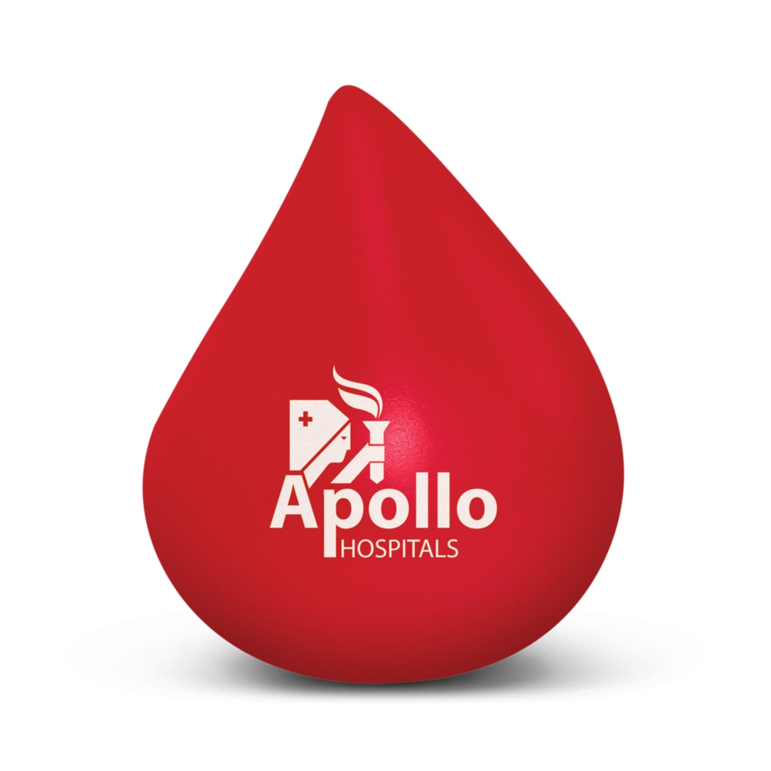 Stress Blood Drop · Red · front