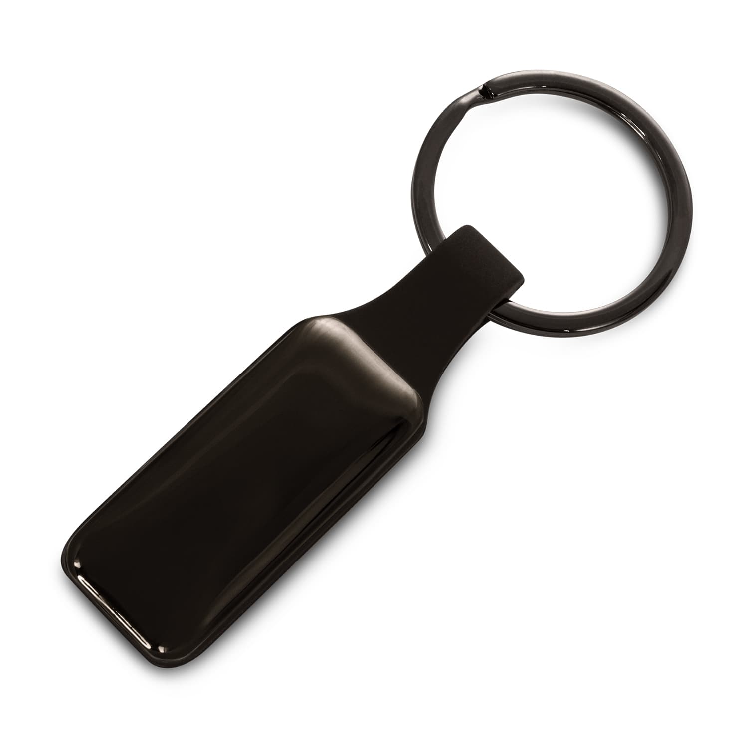 Altos Key Ring - Rectangle · Black/Gunmetal · front