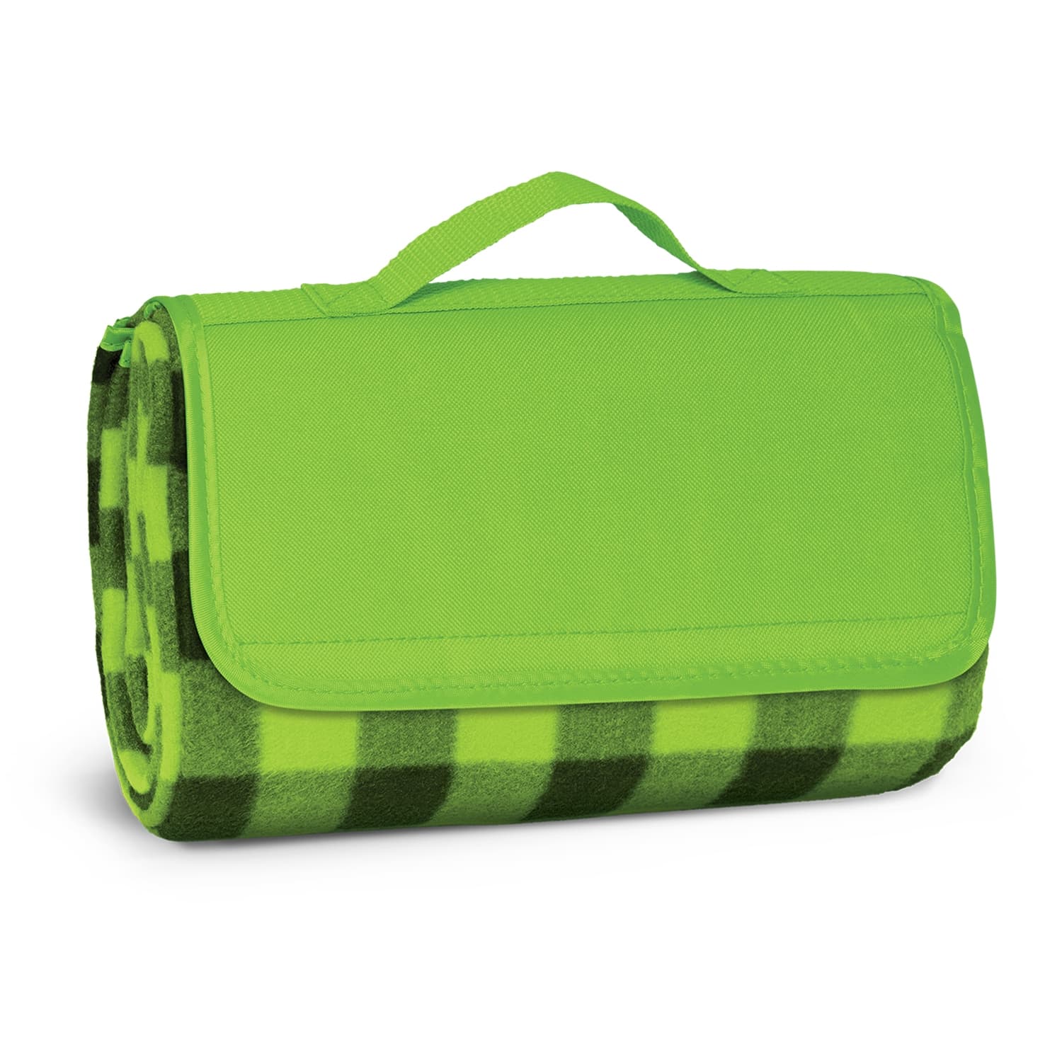 Alfresco Picnic Blanket · Bright Green · front
