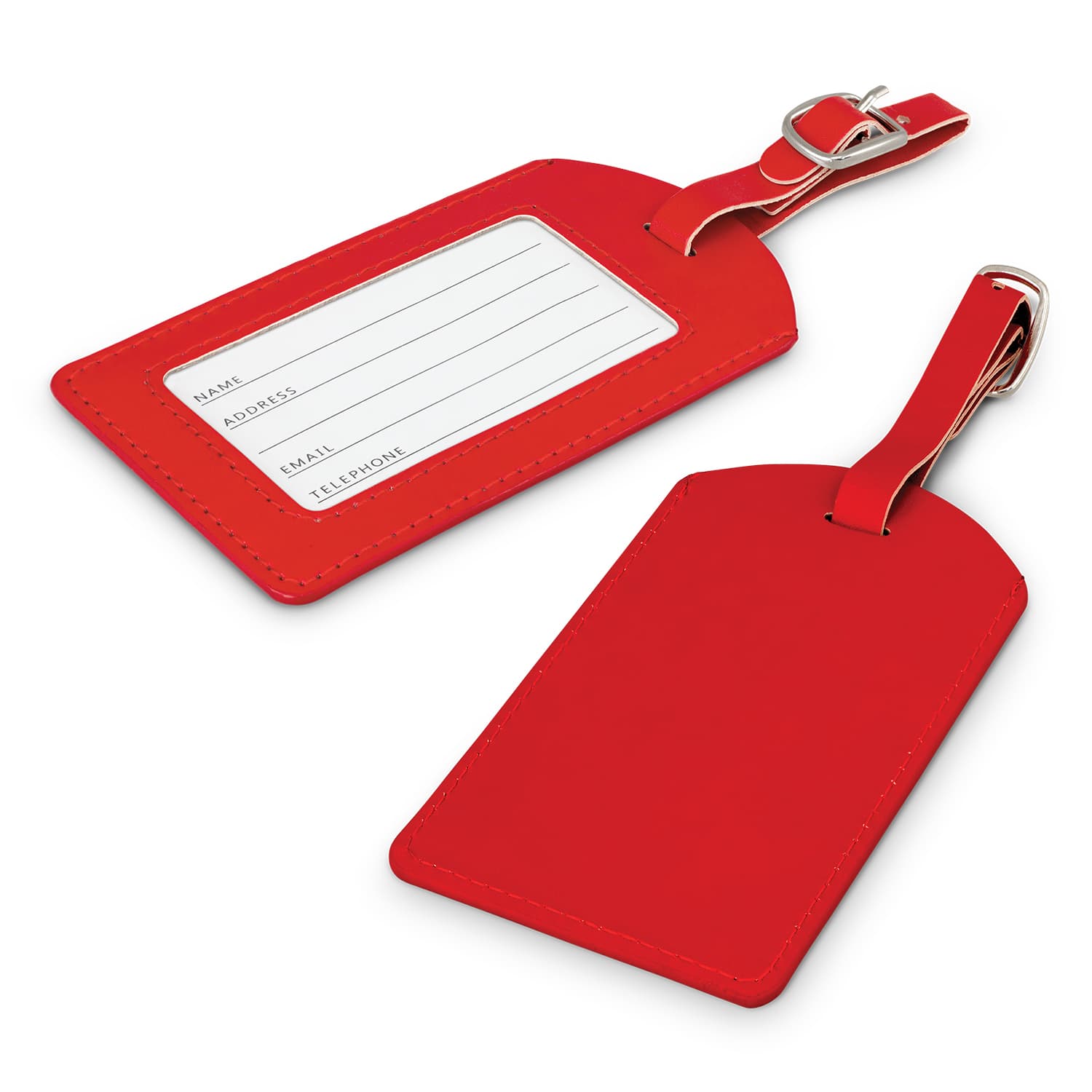 Aero Luggage Tag · Red · front