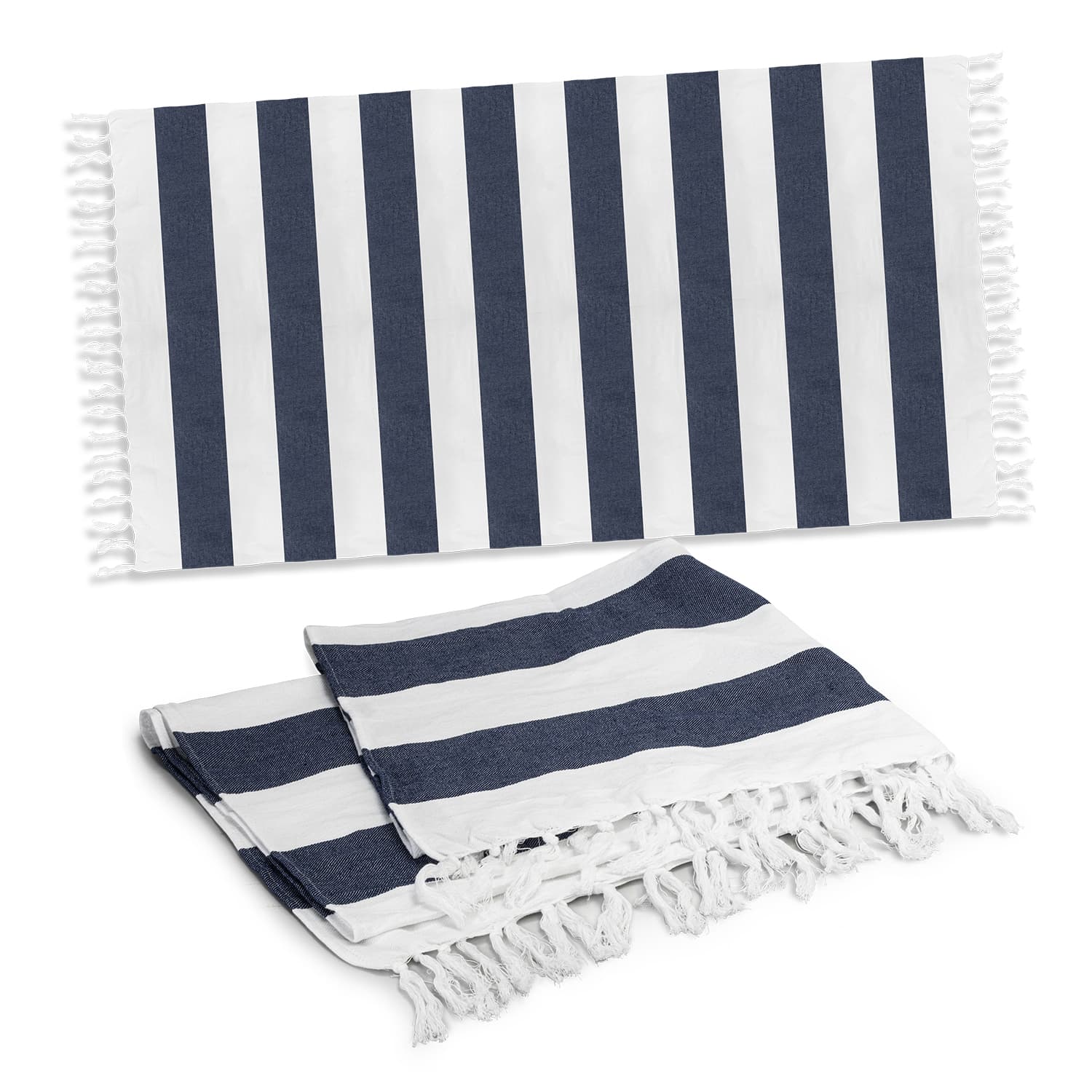 Okana Cotton Towel · Navy · front