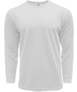 Crossrunner DRYtec Long Sleeve T Shirt · White · front